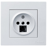 تلفن بکر مدل آسان مایل به طوسی