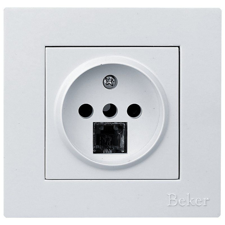 تلفن بکر مدل آسان مایل به طوسی