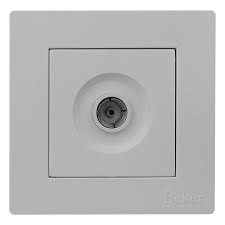 پریز آنتن سفید طوسی