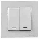 دوپل سفید طوسی بکر آسان