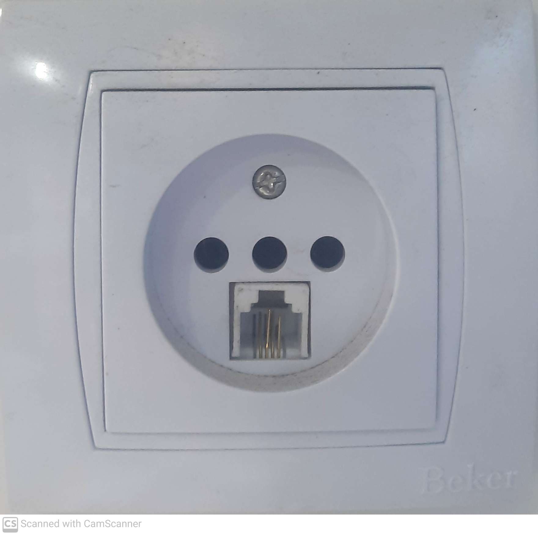 پریز تلفن بور طرح بکر