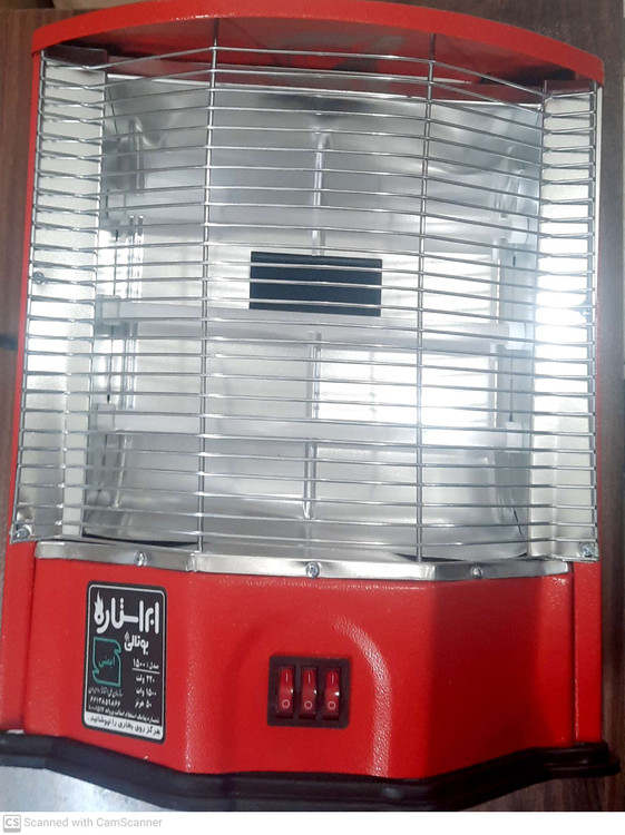 بخاری ۴ شعله ساده ابر استار